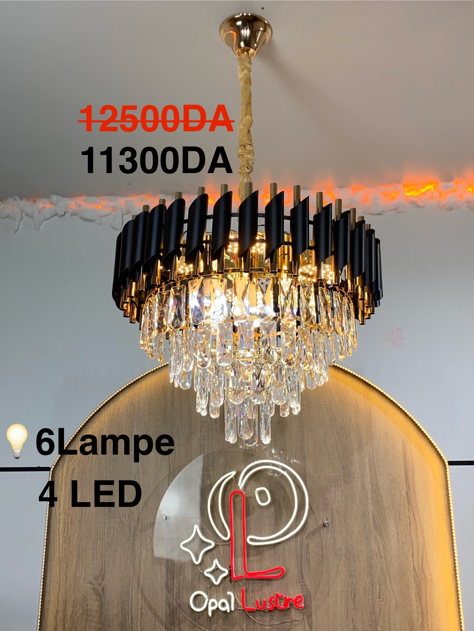 Promotion Lustre cristal sigar