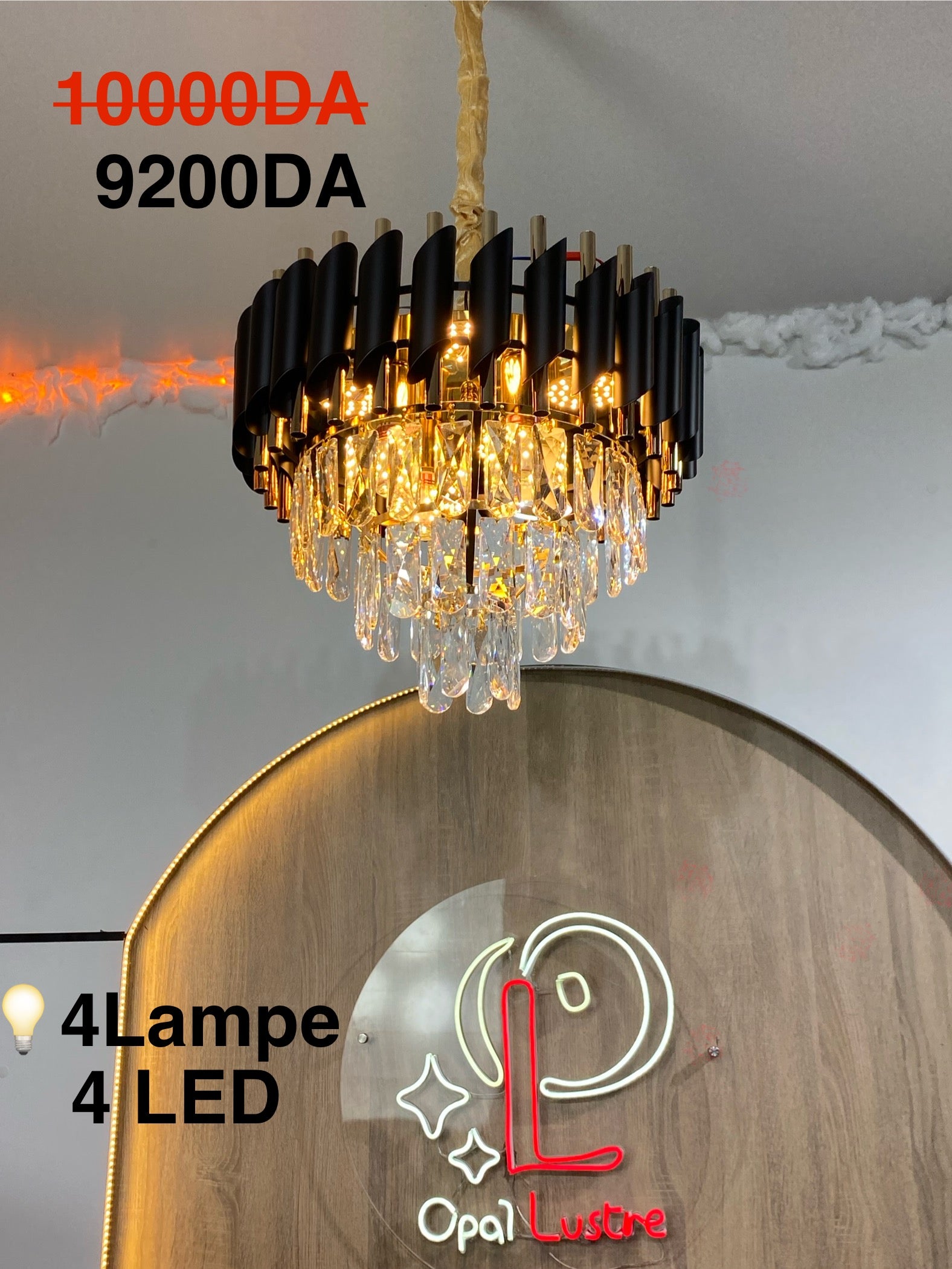 Promotion Lustre cristal sigar