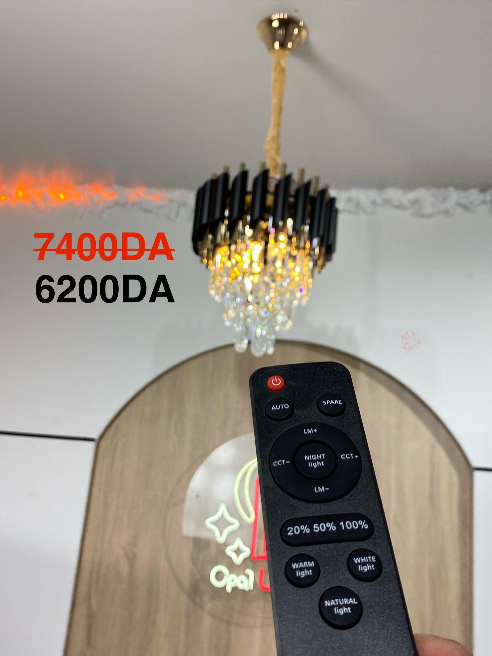 Promotion Lustre cristal sigar