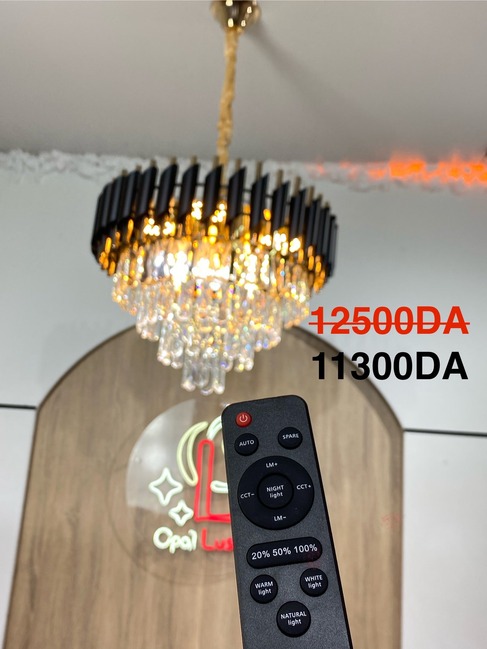 Promotion Lustre cristal sigar